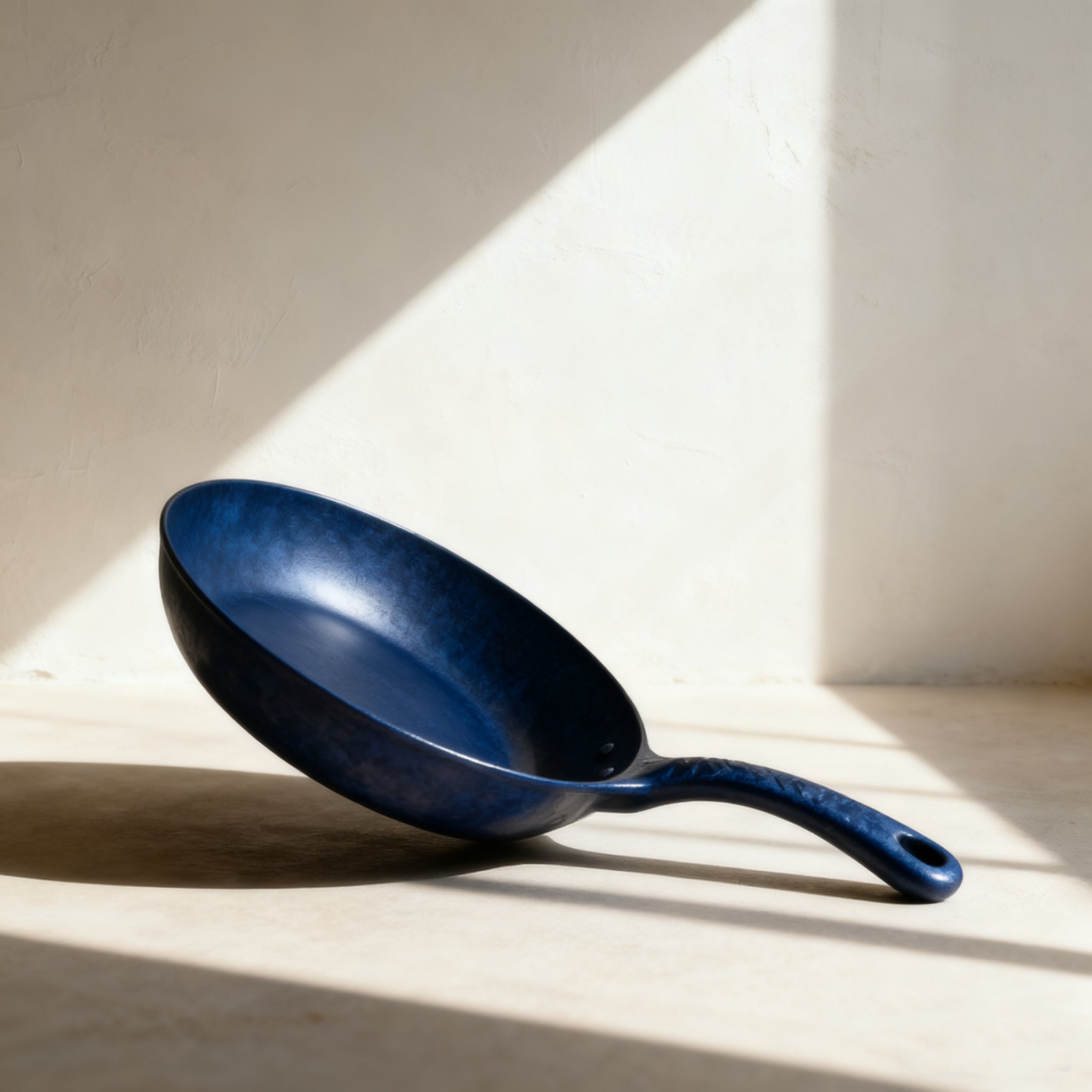 Kuchyňská nepřilnavá pánev na sporáku