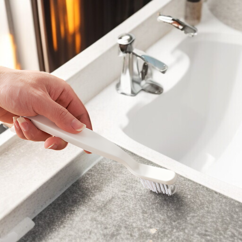 日本製バスルームブラシ タイルコーナー隙間ブラシ トイレブラシ ブラシアーティファクト 多機能クリーニングブラシ 床排水ブラシ
