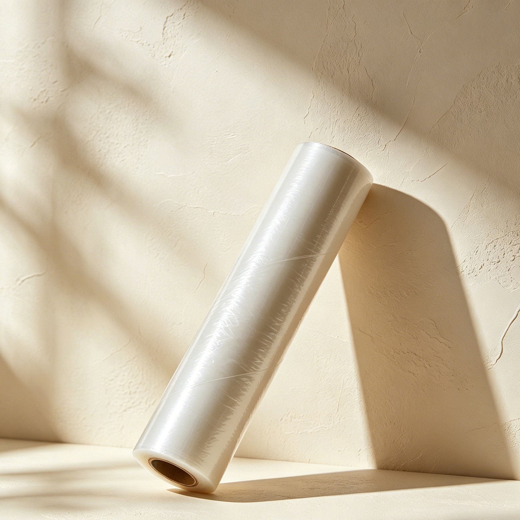 Easy-to-cut plastic wrap for food storage