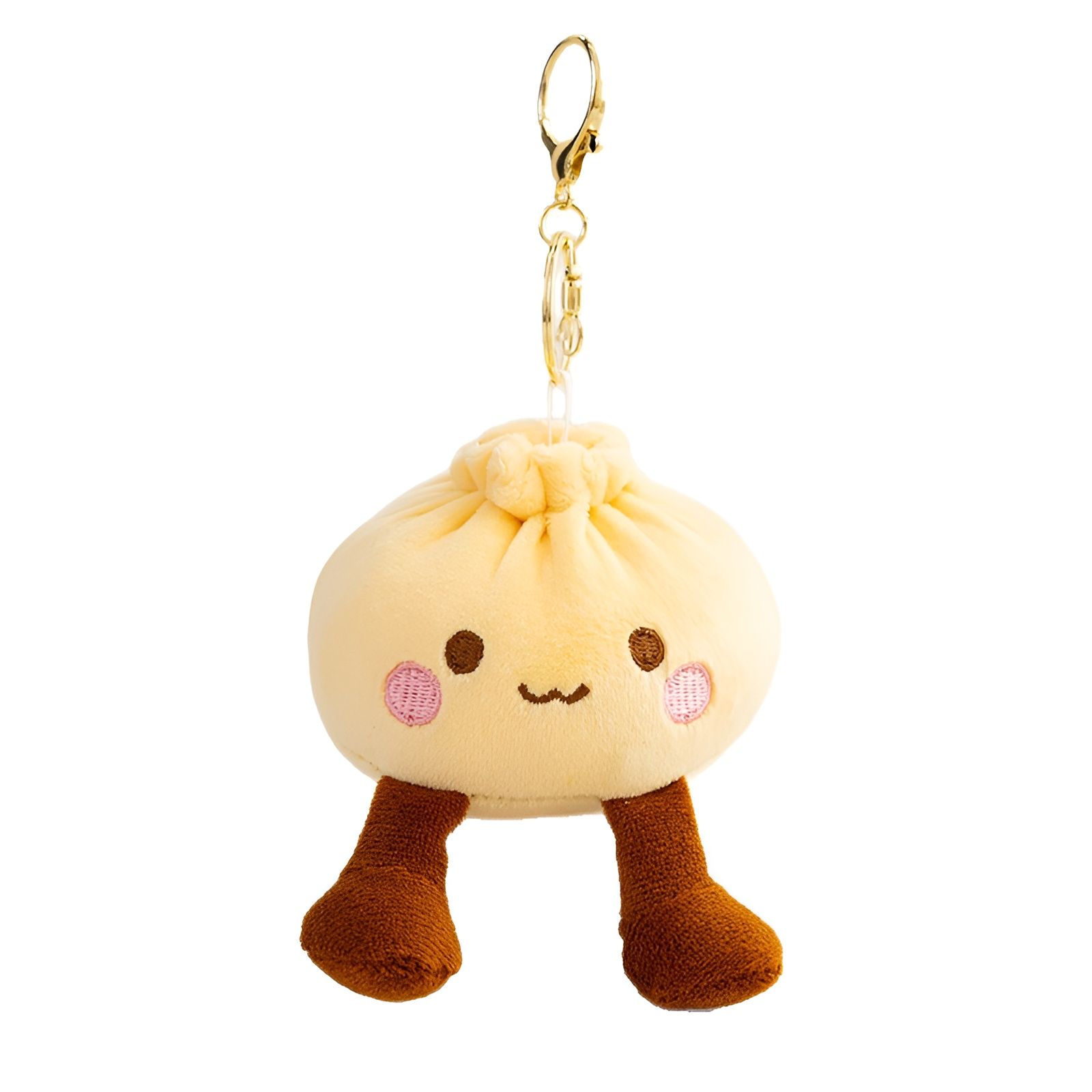 Cartoon Bun Plush Keychain Toy