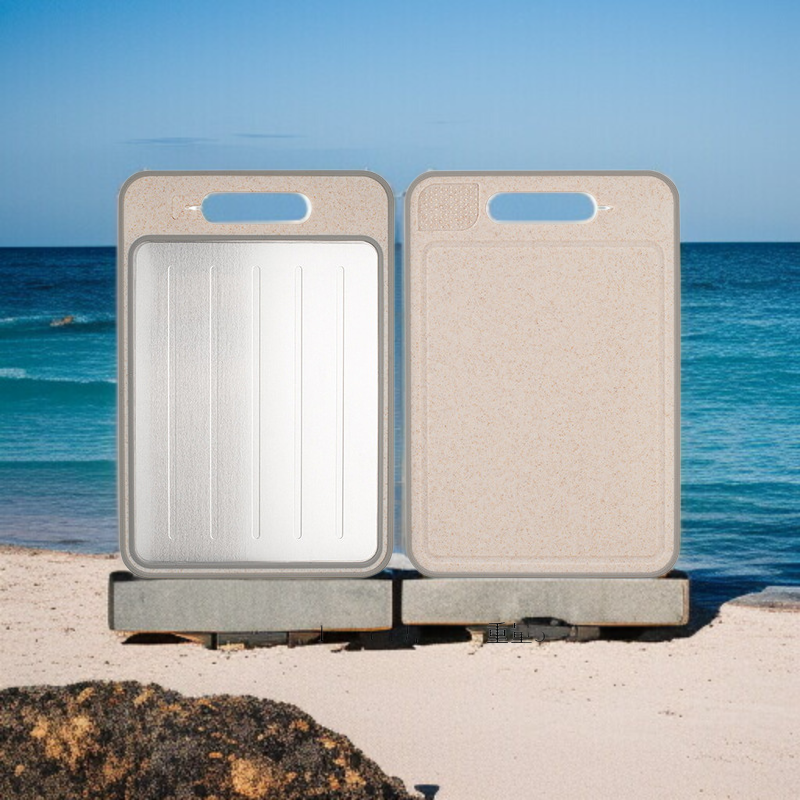 다용도 양면 도마 알루미늄 도마 양면 도마 그라인더 마늘 그라인더 해동 공구