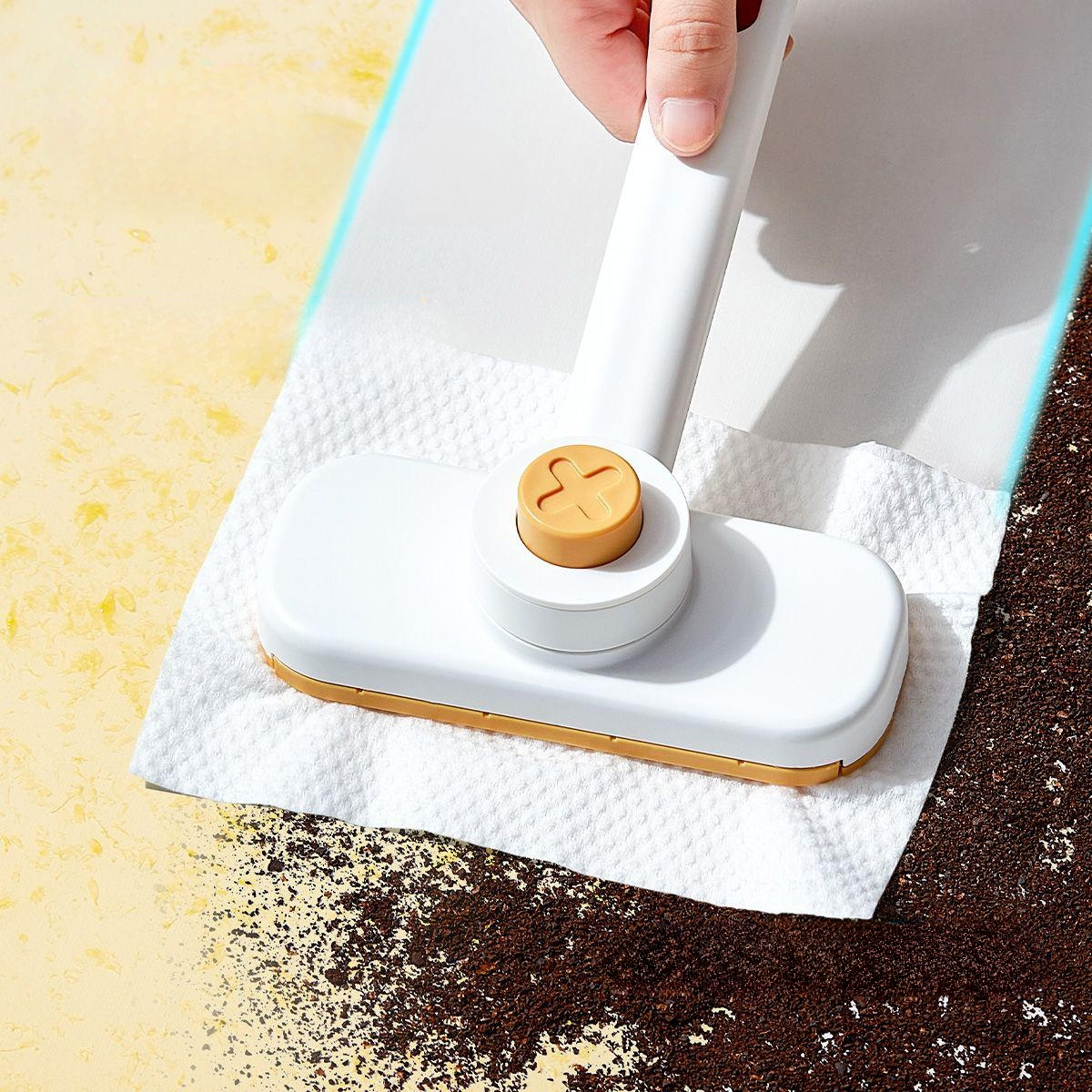 迷你免手洗拖把家用一次性靜電除塵洗臉巾夾布拖地神器