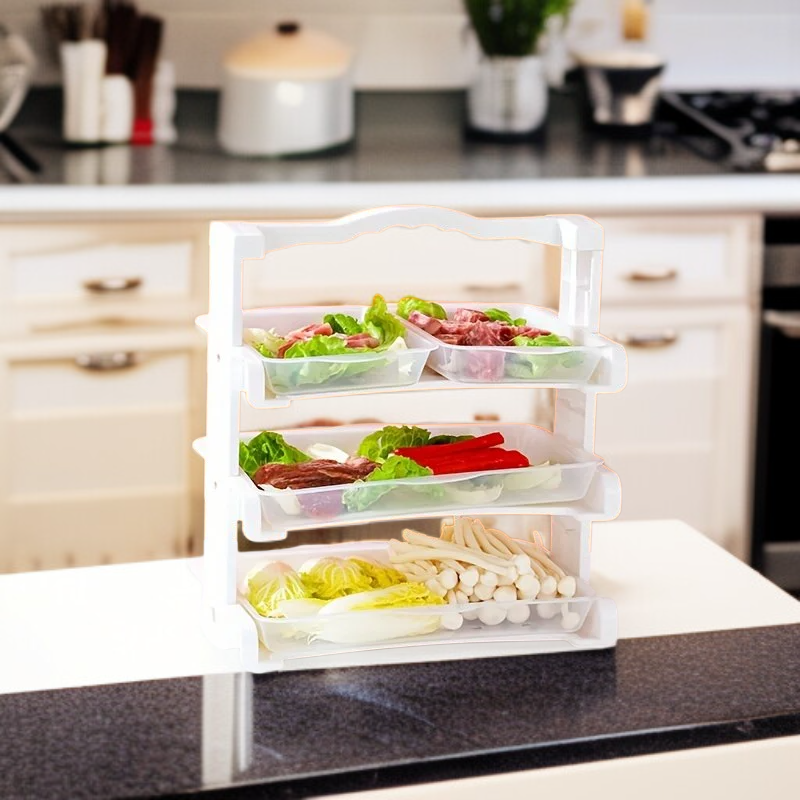 가족 모임 및 파티용 다용도 디저트 케이크 트레이 랙