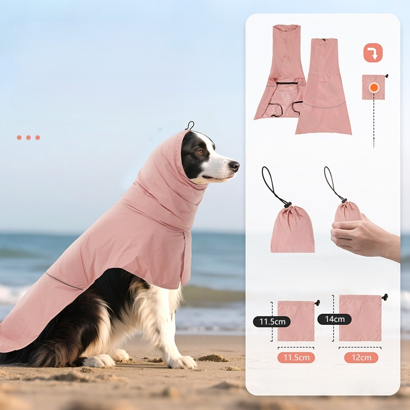 寵物狗戶外防曬防水衝鋒衣