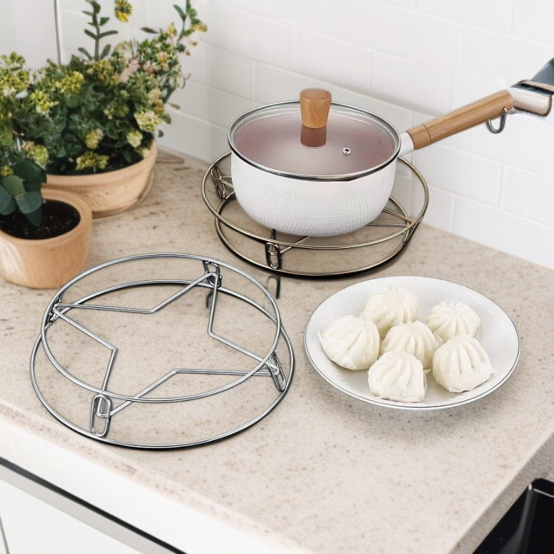 가정용 스테인리스 원형 웍 홀더 열선반