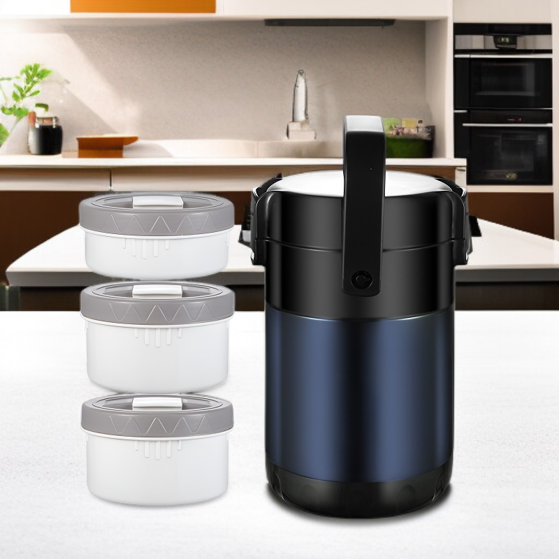 Stainless Steel Multi-layer Insulated Lunch Box