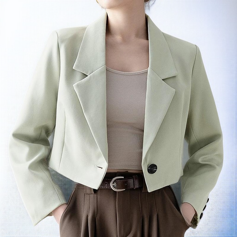 오프 화이트 숏 블레이저