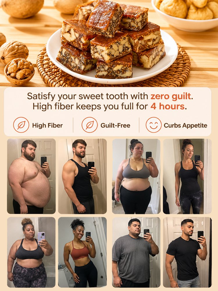 【Only 21 days of sales per year】 Premium California Fig, Walnut & Sesame Superfood Bites