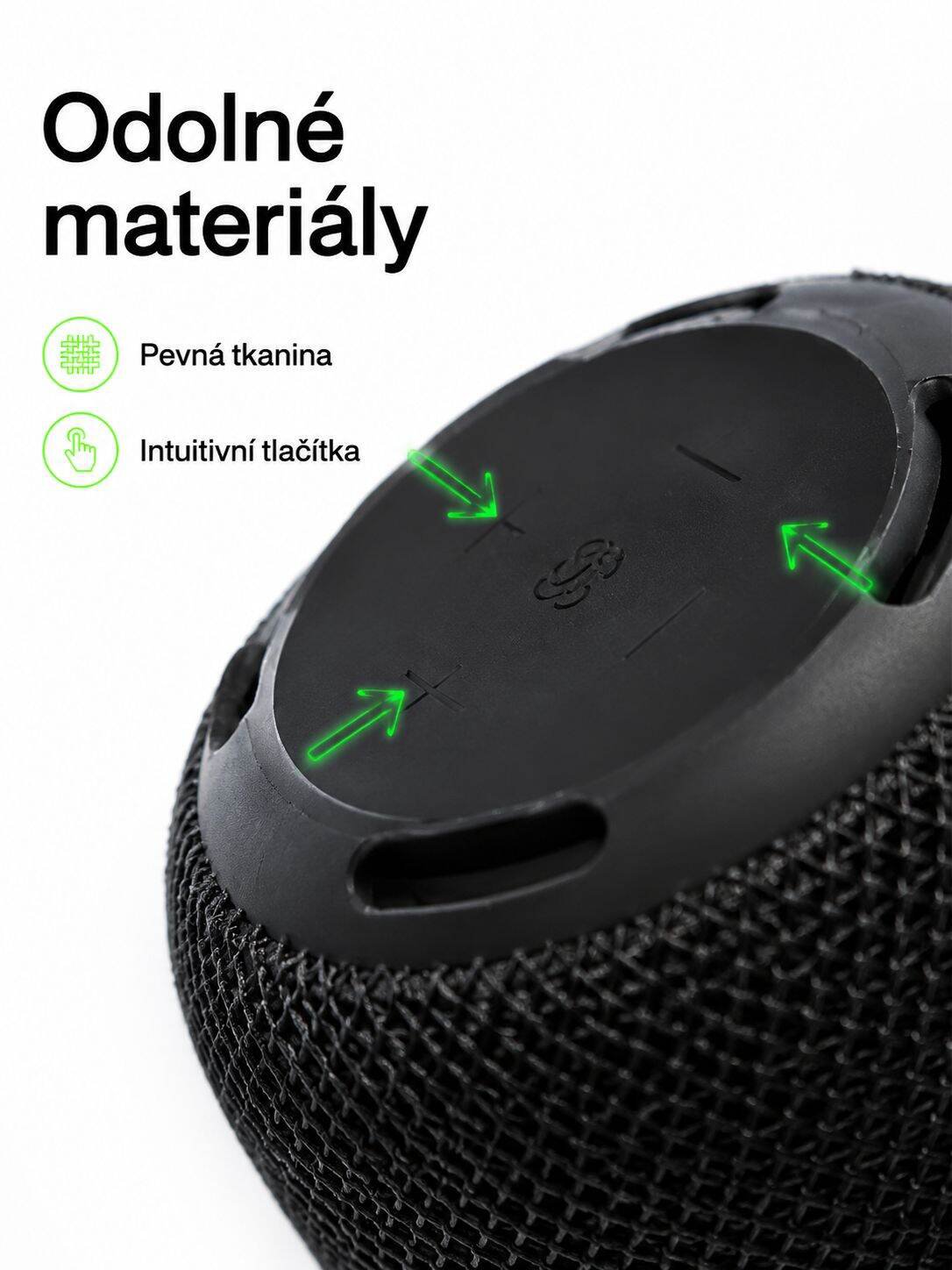 Odolný voděodolný Bluetooth reproduktor na cesty