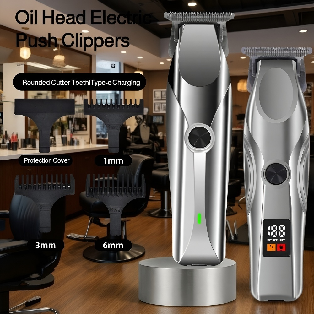 Home Digital Display Electric Hair Clipper