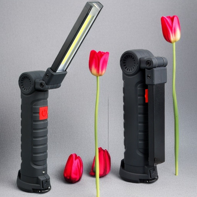 led工作燈折疊充電多功能燈戶外手電筒