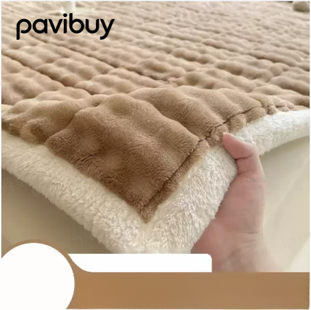 ที่นอนขนกระต่ายนวมอุ่นสบาย