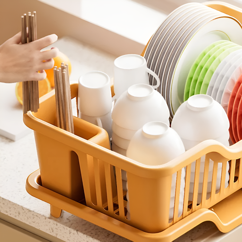 シンクストレージ食器水切りラック