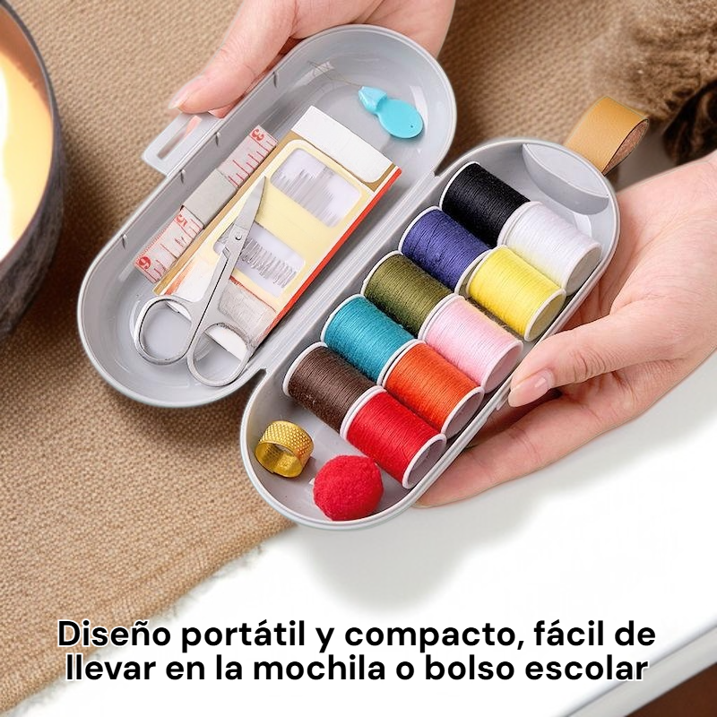 Estuche de costura portátil de alta calidad para estudiantes, estilo ligero y lujoso