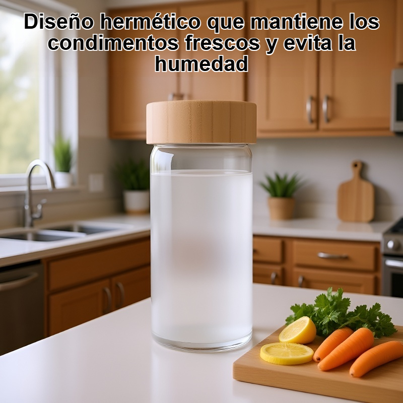Frasco de almacenamiento para condimentos de cocina