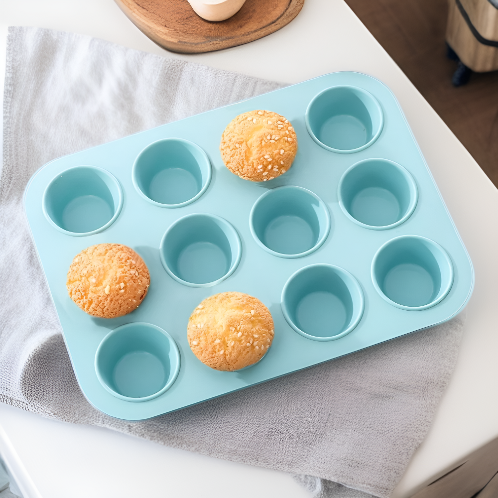 ชุดอุปกรณ์อบขนมซิลิโคนคุณภาพสูง สำหรับเค้ก มัฟฟิน โดนัท และถาดอบ