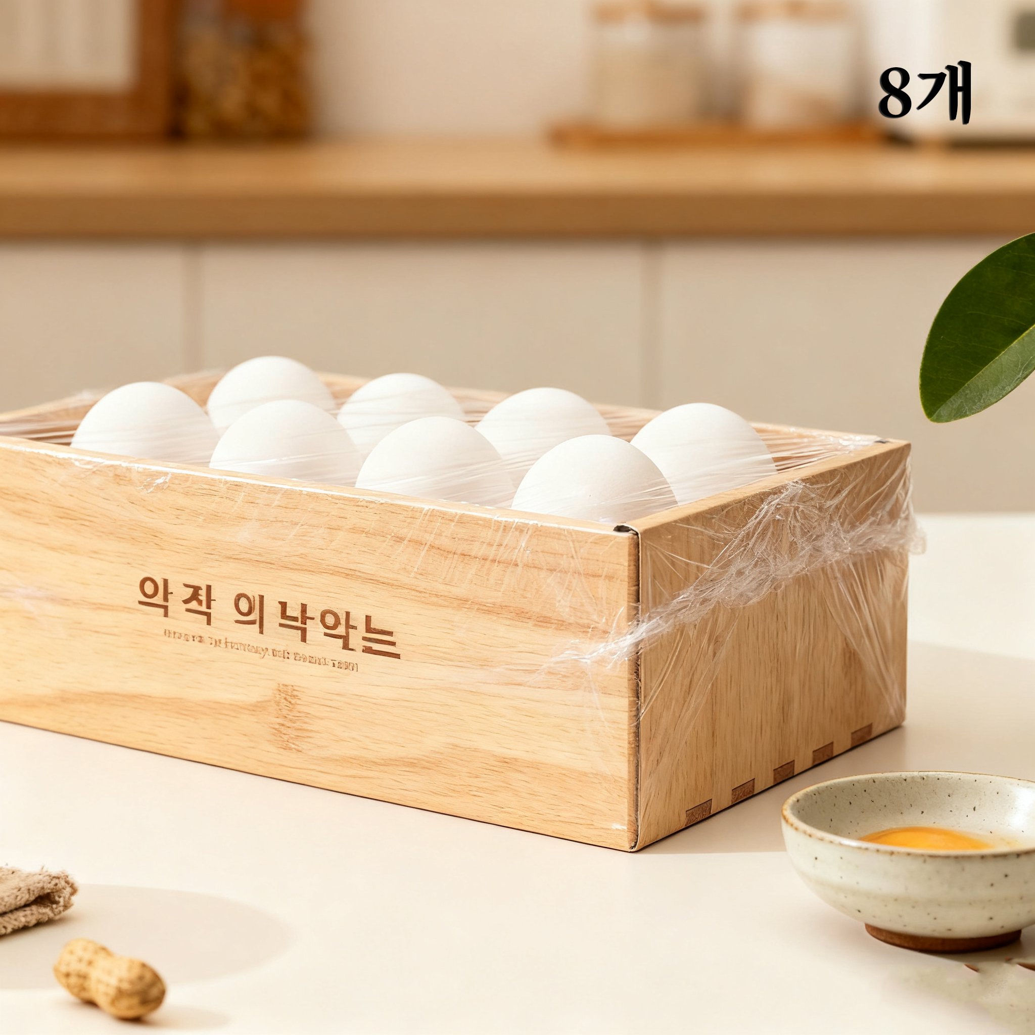 부드럽고 고소한 오리 달걀 단면