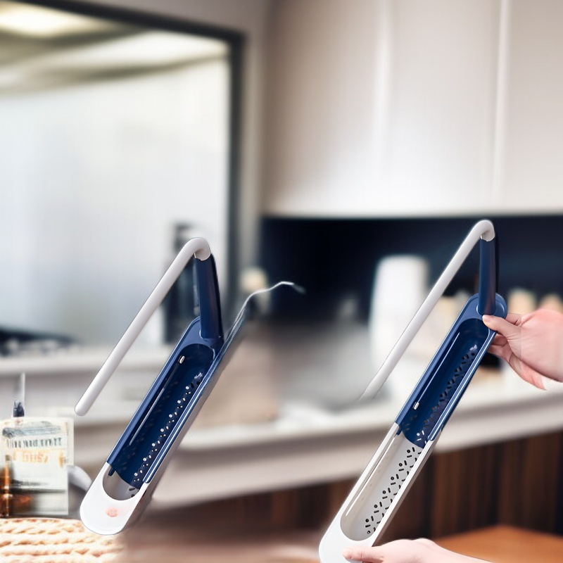 ที่วางจานในอ่างล้างจาน แบบยืดหดได้ ตะกร้ากรองผักและผลไม้ สำหรับห้องครัว