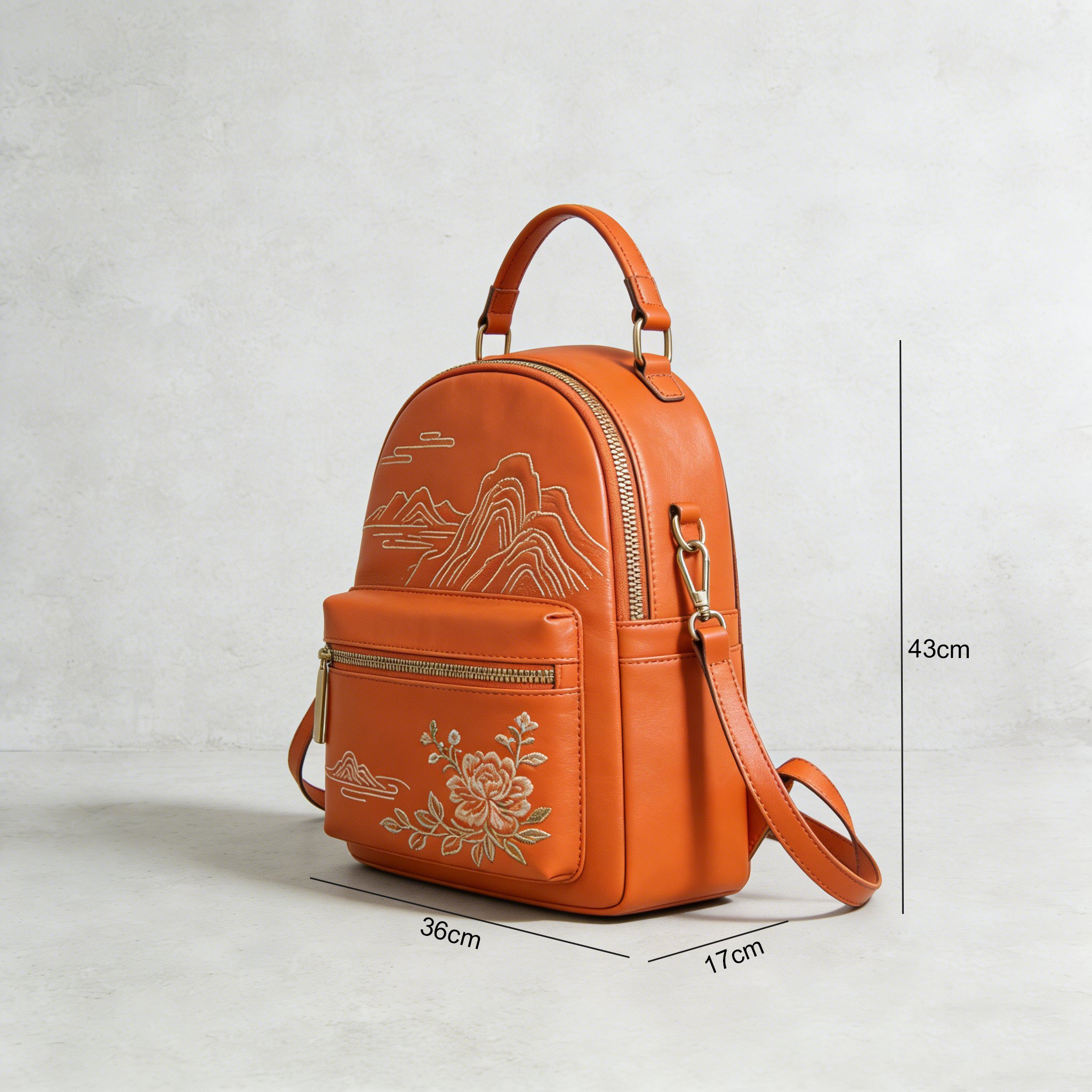 防水素材を使用した多機能バックパック