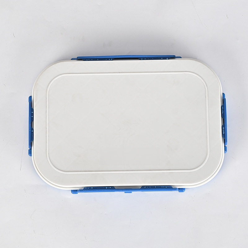 Rectangular food sealing tray