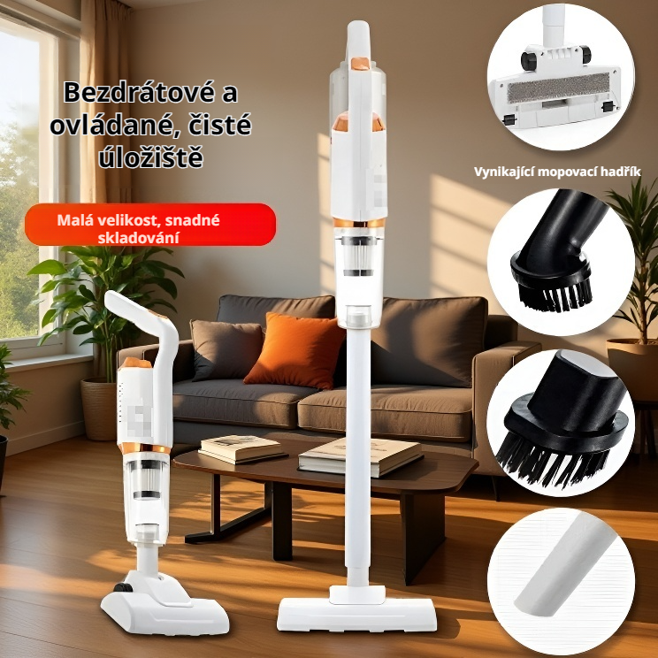  Bezdrátový ruční vysavač na čištění podlah pro domácnost