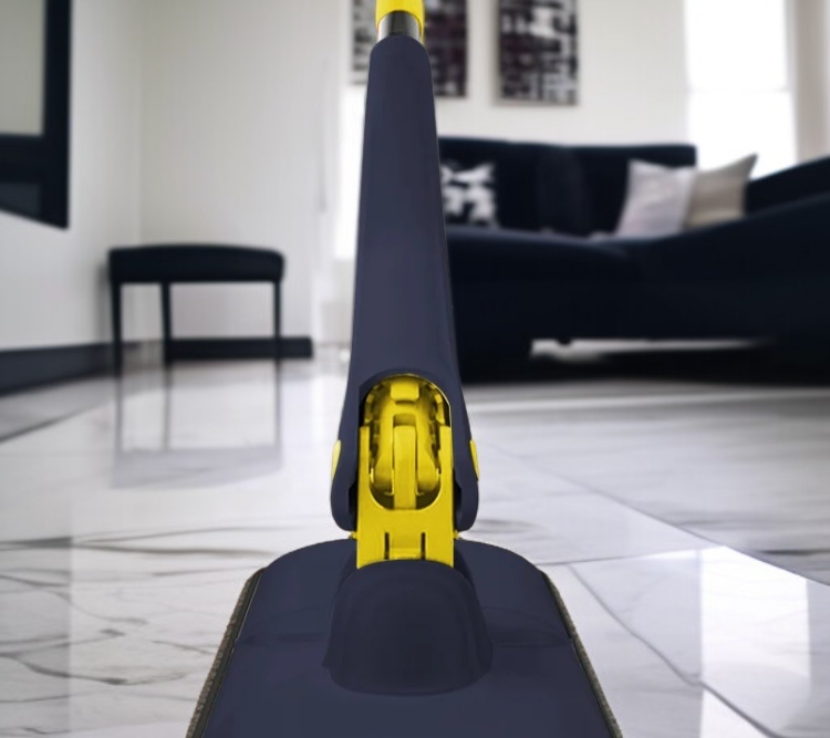 速乾モップが家庭で使われている写真