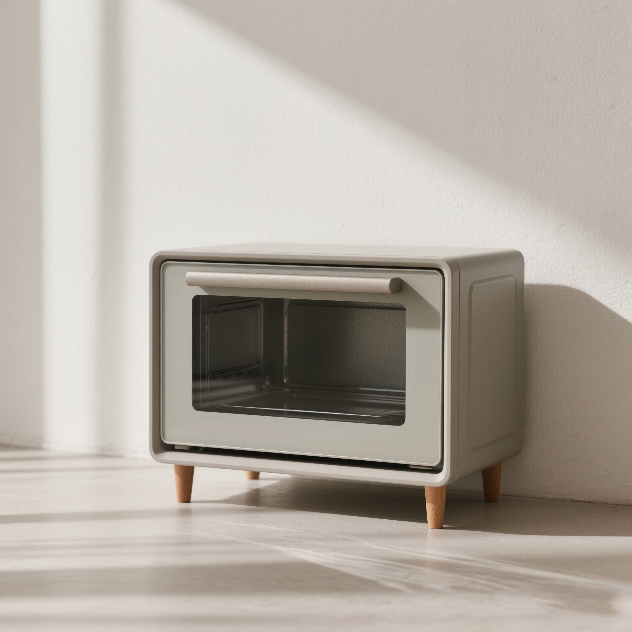 ミニマルデザインのベーキングオーブン