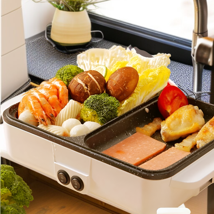Home Small Shabu-shabu and Frying Pan Combo