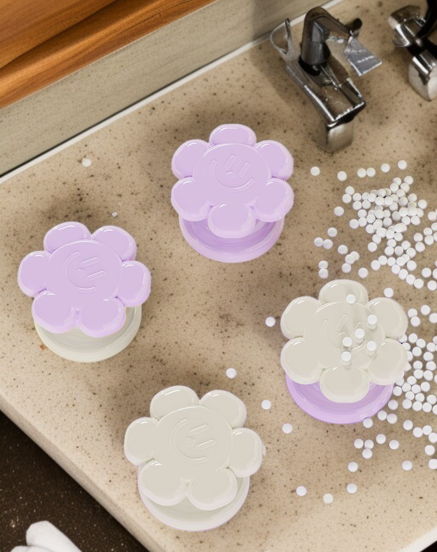 창문에 사용된 꽃형 흡착식 핸들