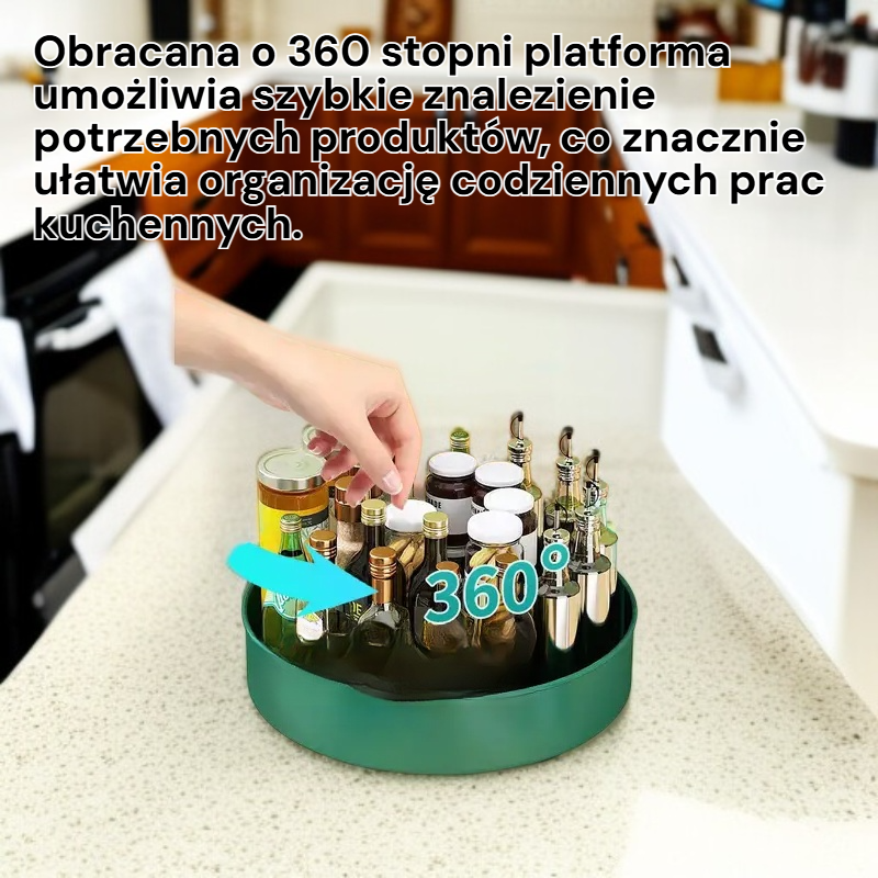 Obrotowa półka kuchenna