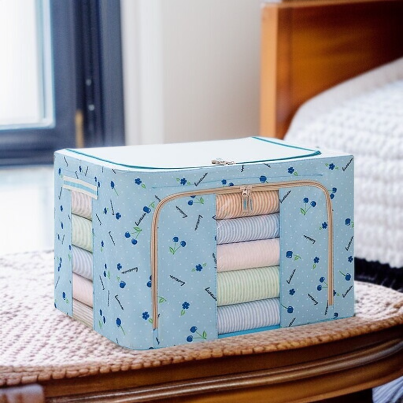 가정용 수납함 접이식 백납장 의류 정리함 이불 수납함 가정용 옷장 수납