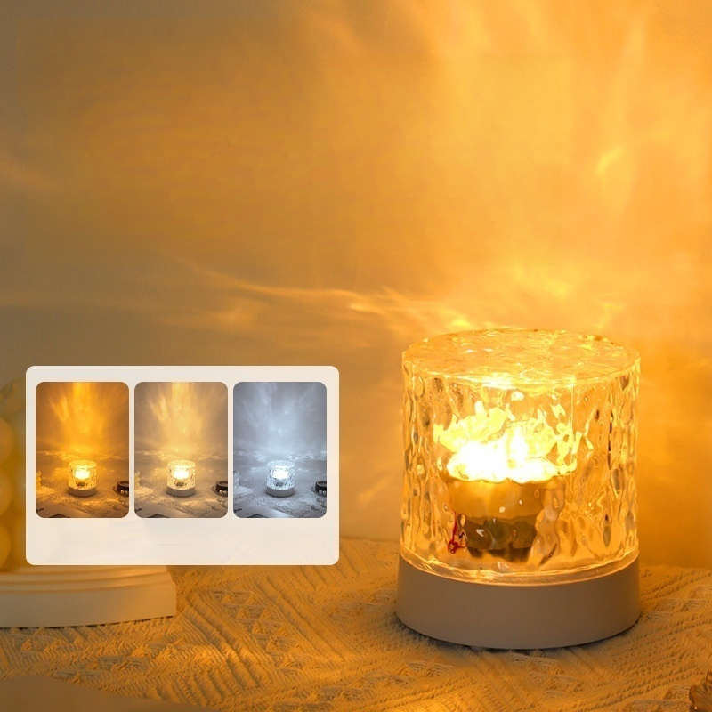 Flame-Enclosed Desk Table Lamp