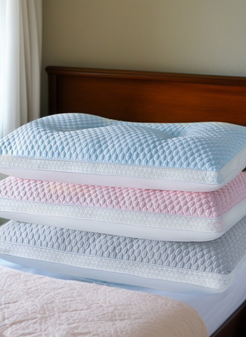 입체 구조로 편안한 고소프트 목베개