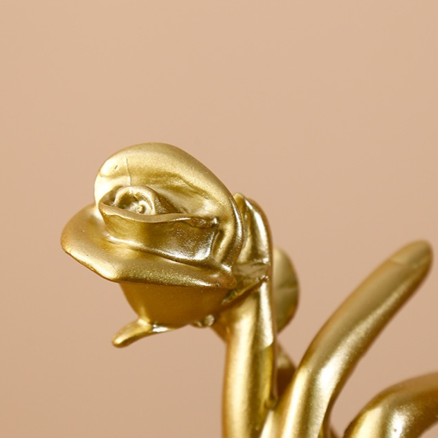 Handgeführter Rosenschmuck