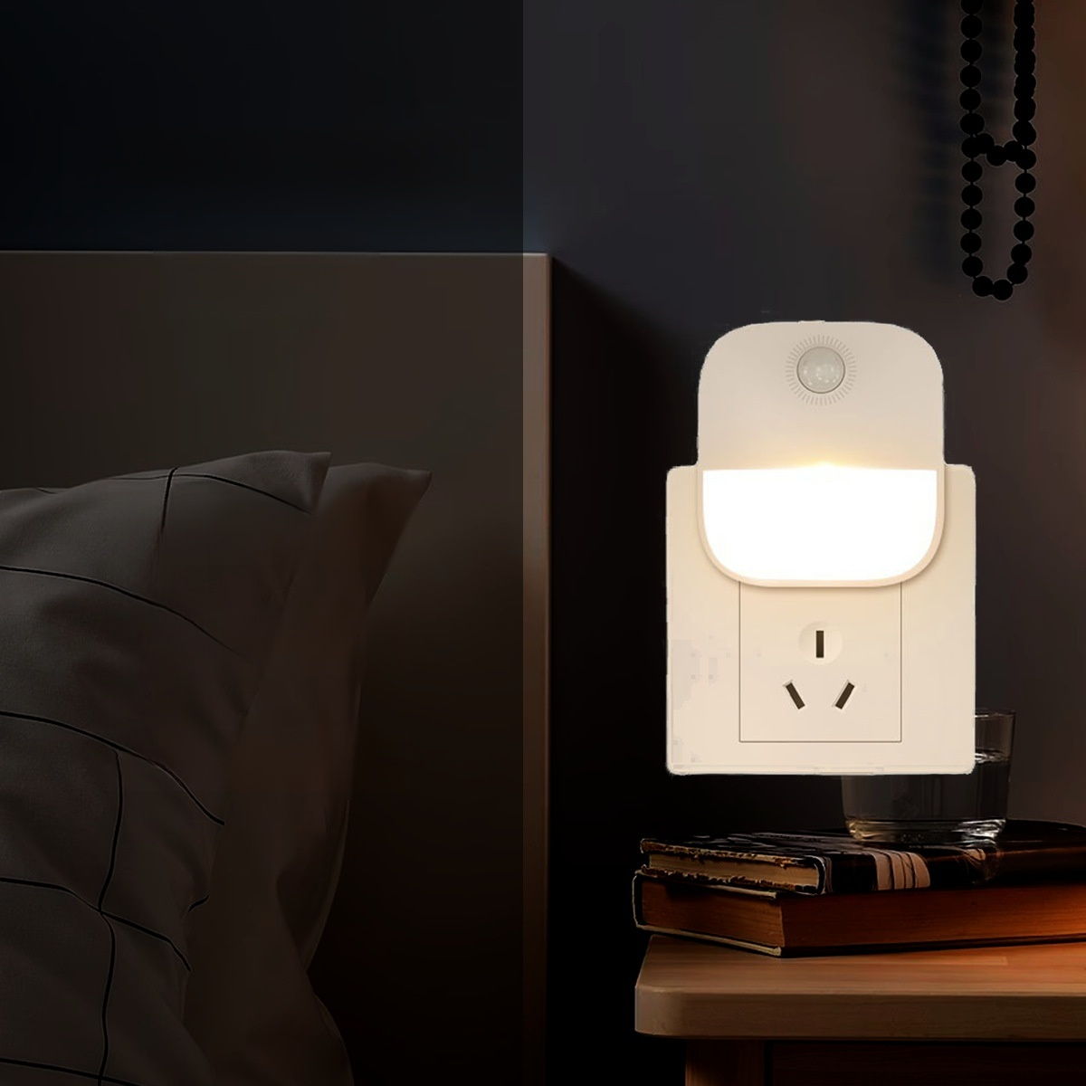 동작 감지 LED 플러그인 조명