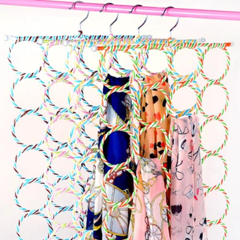 スカーフとネクタイ掛けラック