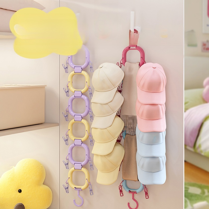 多機能帽子収納ラック