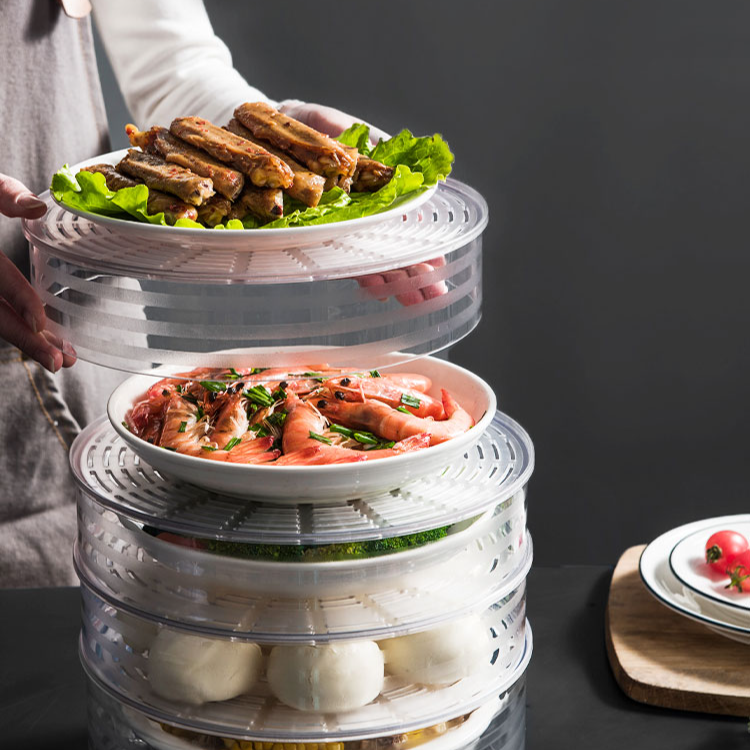 กล่องเก็บอาหารสด เก็บอุ่น  หลายชั้น