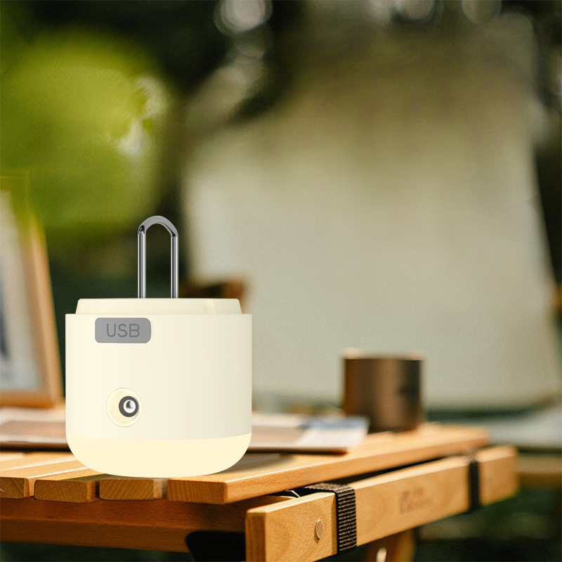  多功能戶外風扇噴霧露營燈