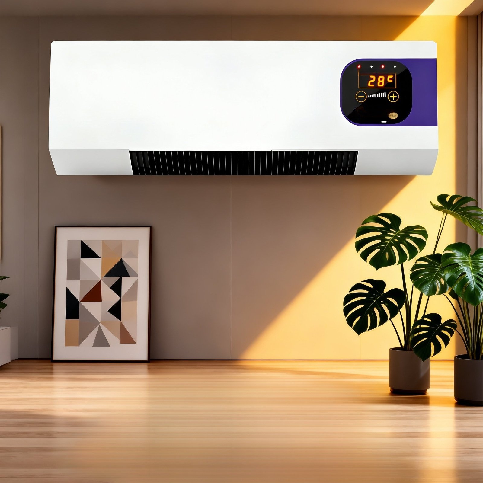 Wandmontierte Haushalts-Mini-Klimaanlage zum Mitnehmen