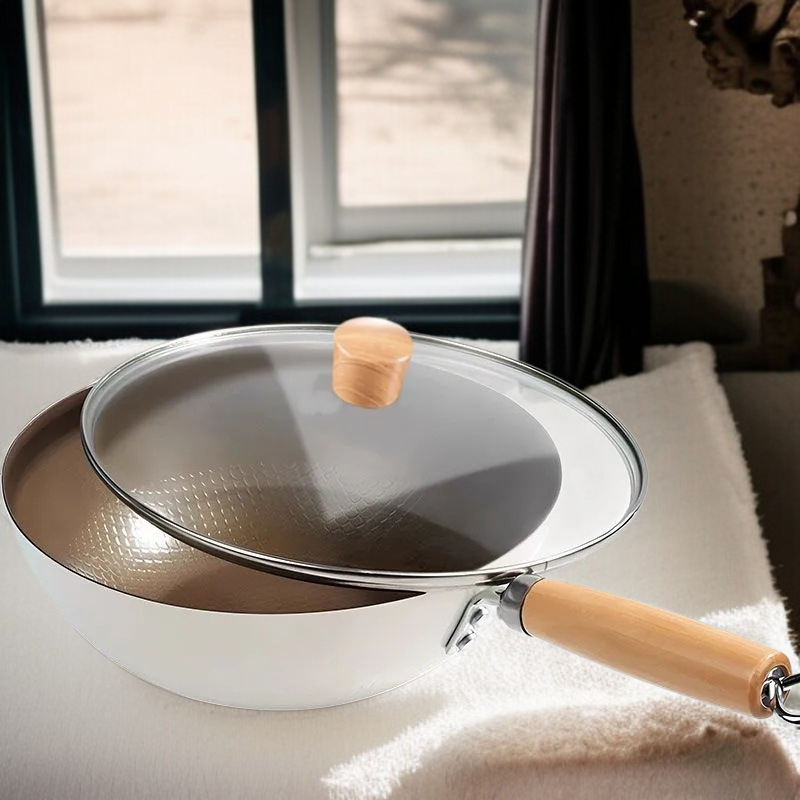 Household Ceramic Non-Stick Mini Pan Without Coating