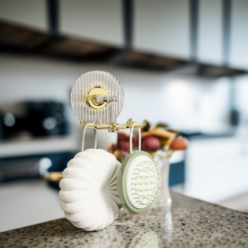 Drehbare Wandaufbewahrung mit Saugnapf