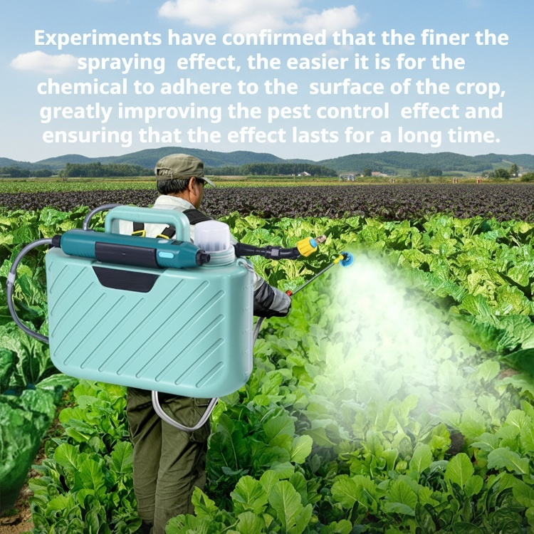 Small portable electric sprayer Easy to use for gardening