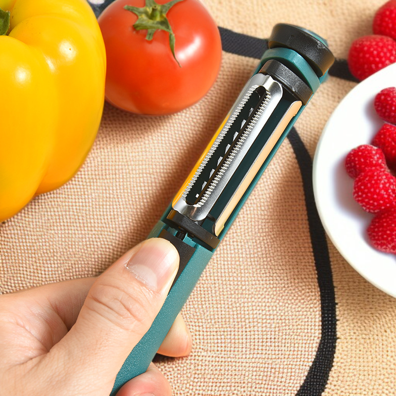 多機能ピーラーで野菜と果物を簡単に調理