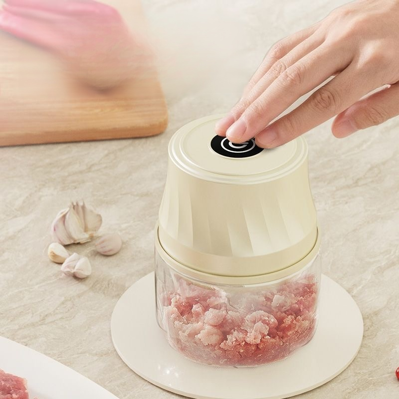 ミニ多機能電動ガーリック＆ミートチョッパー