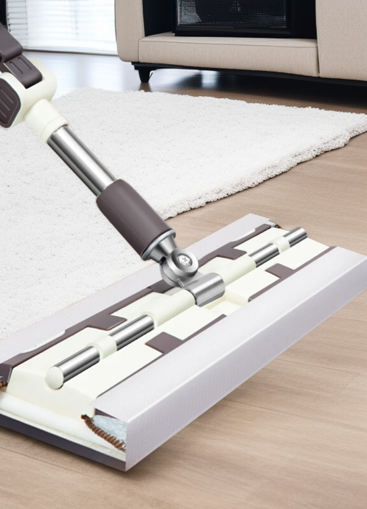 슬래브 밀대와 행주 탈부착 모습