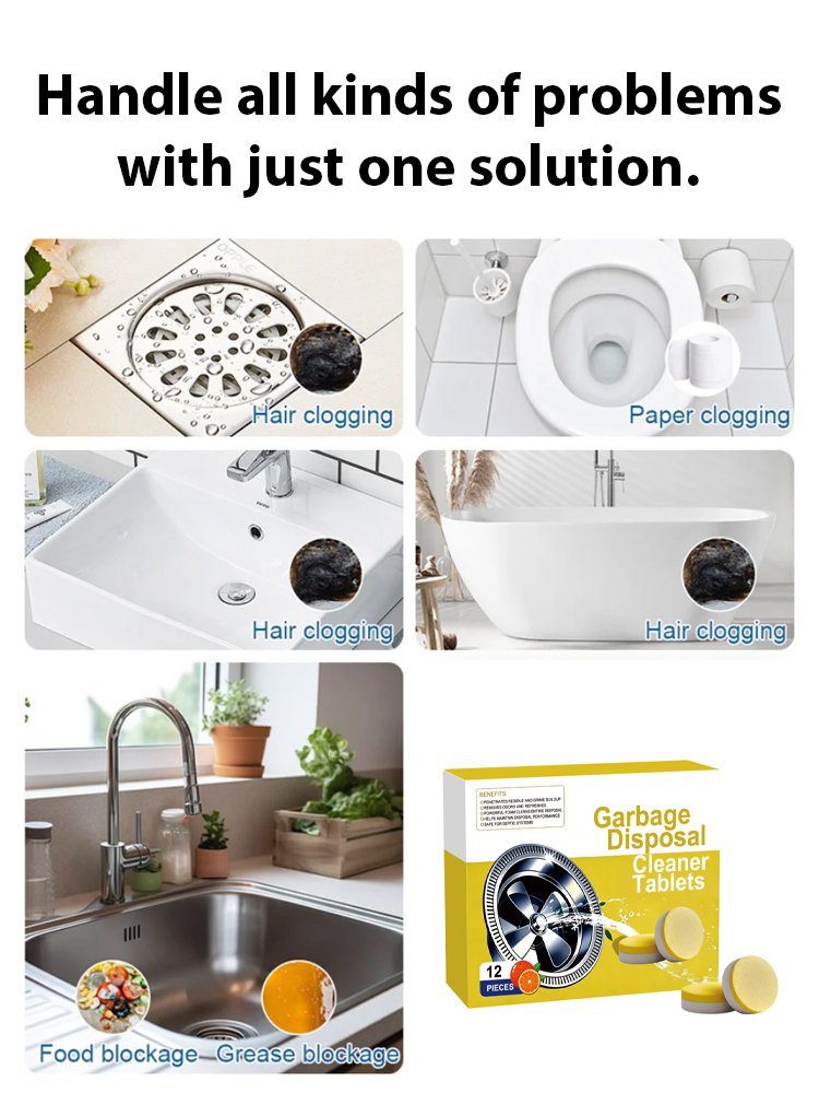 Powerful Drain Cleaning Tablets