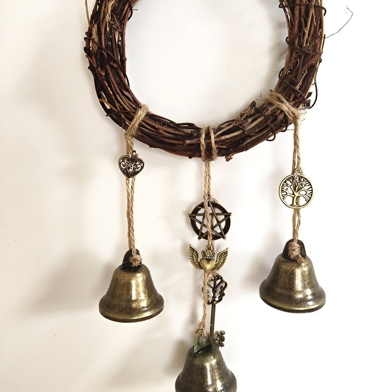 축복을 담은 걸이형 풍경