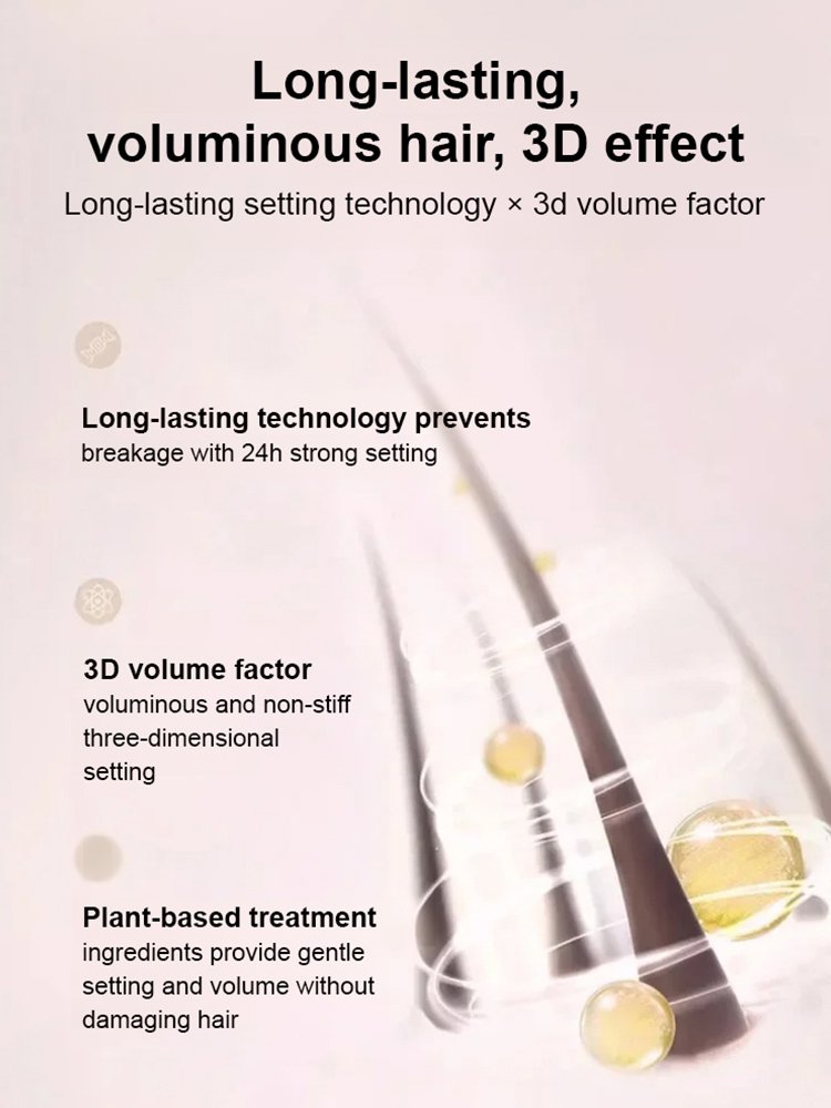  No-rinse dry hair oil control spray to keep hair fresh and fluffy