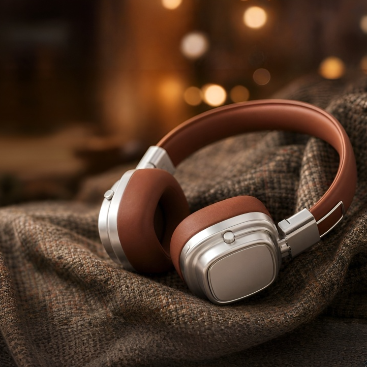 Retro Wireless Over-Ear Headphones